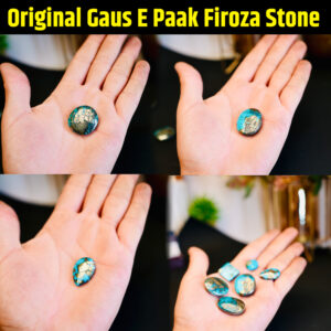 Asli Firoza Stone Baghdad Sharif Wala – GS World Certified